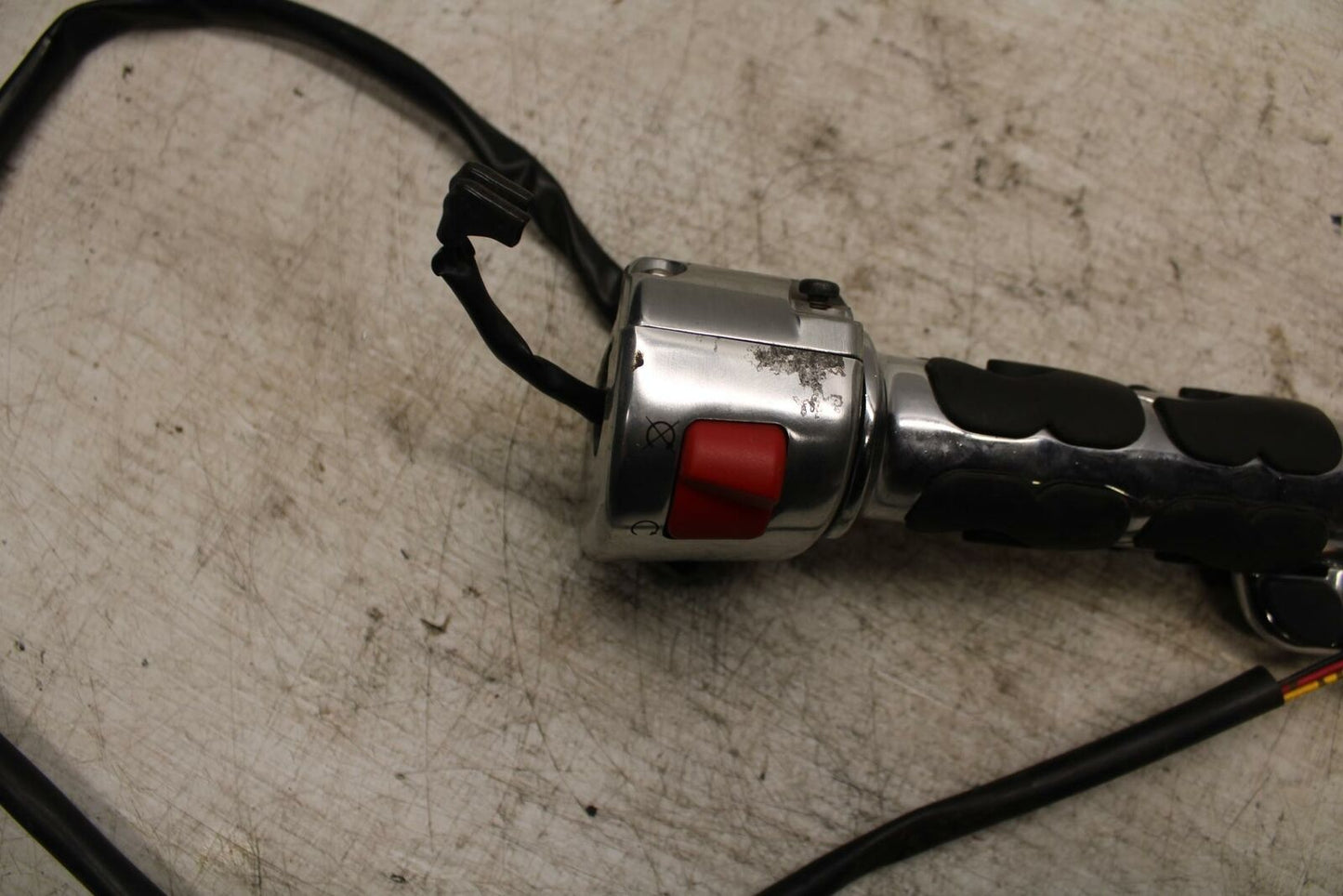 06-21 KAWASAKI VULCAN 900 RIGHT CLIP ON HANDLE KILL OFF START SWITCH BB363