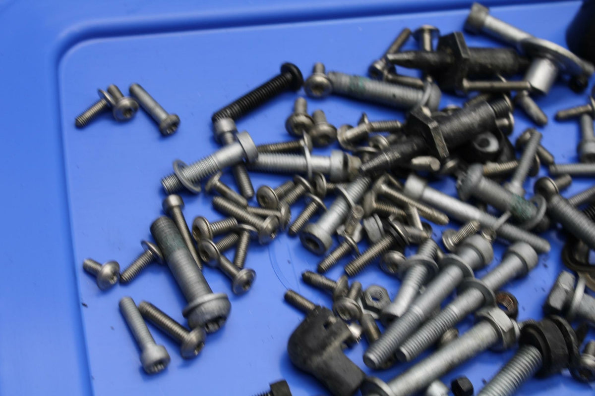 06-12 BMW F800ST ENGINE MOUNTING BOLTS HARDWARE MOTOR LEFTOVER BB291