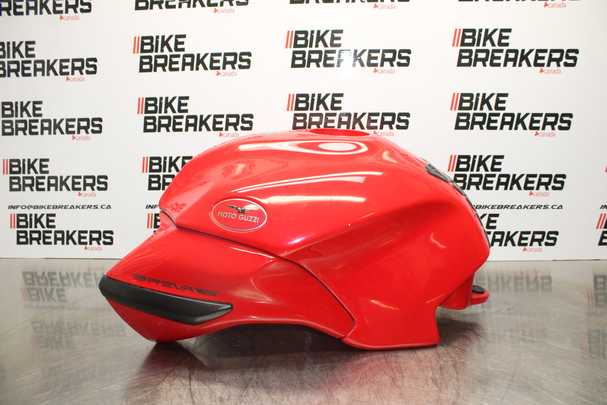 08 MOTO GUZZI BREVA 750 GAS TANK FUEL CELL PETROL RESERVOIR BB154