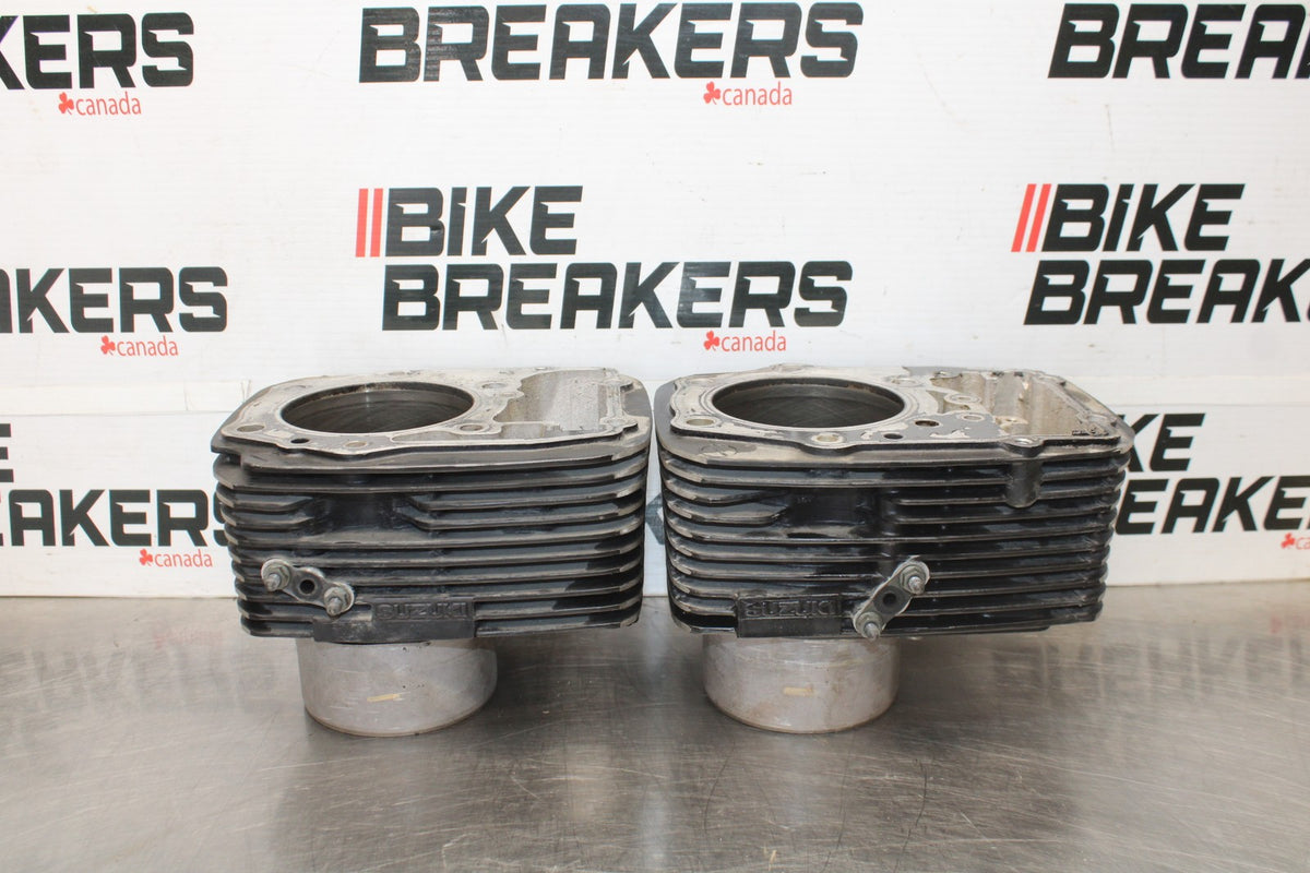 05-09 SUZUKI BOULEVARD C90 ENGINE MOTOR PISTON CYLINDERS BLOCK JUG SET BB918