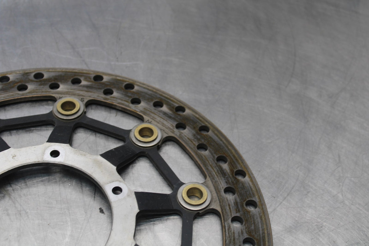 07-12 HONDA CBR600RR FRONT LEFT RIGHT BRAKE ROTORS DISCS BB689