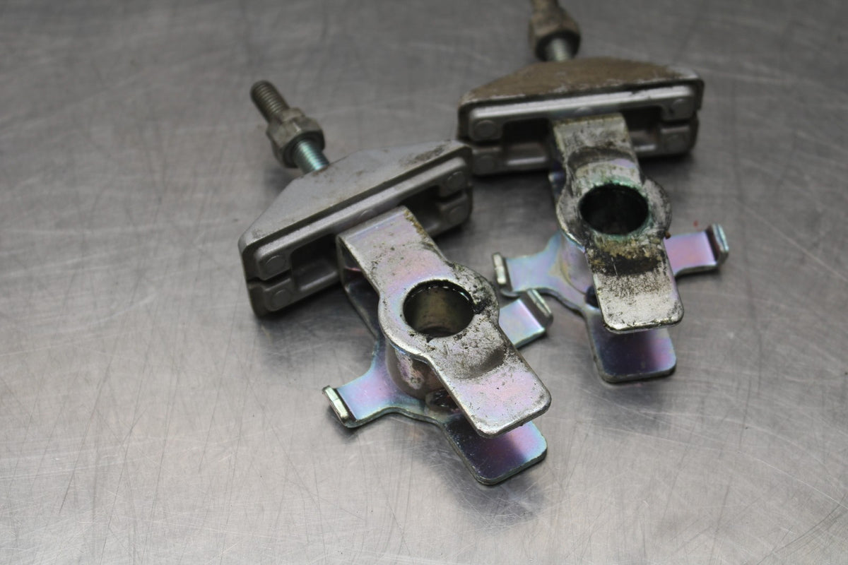 18 HONDA CB500F SWINGARM CHAIN TENSIONER ADJUSTMENT BRACKETS  BB861