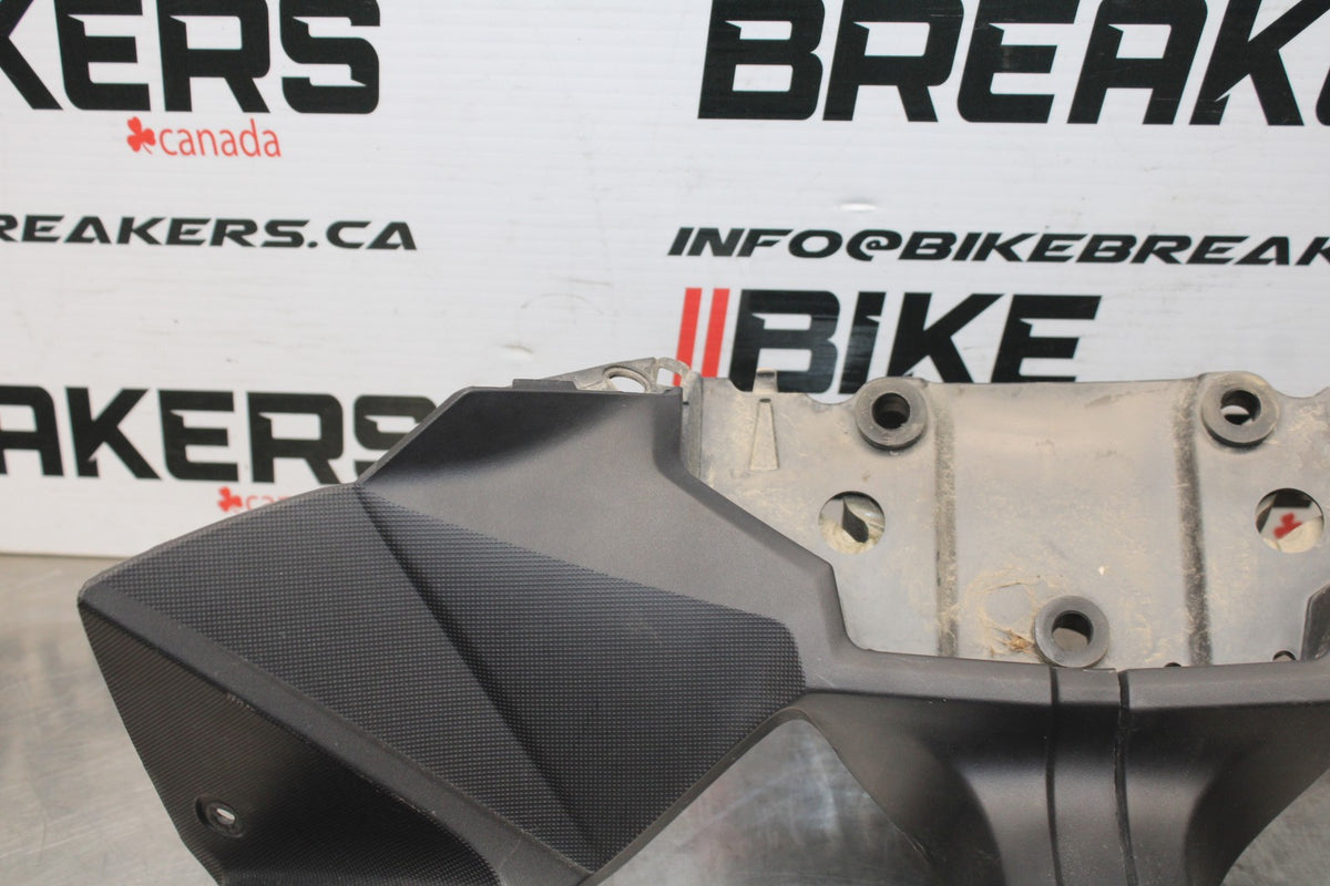 13 KAWASAKI NINJA 650 EX650F ABS INNER FRONT CENTER COWL FAIRING BB828