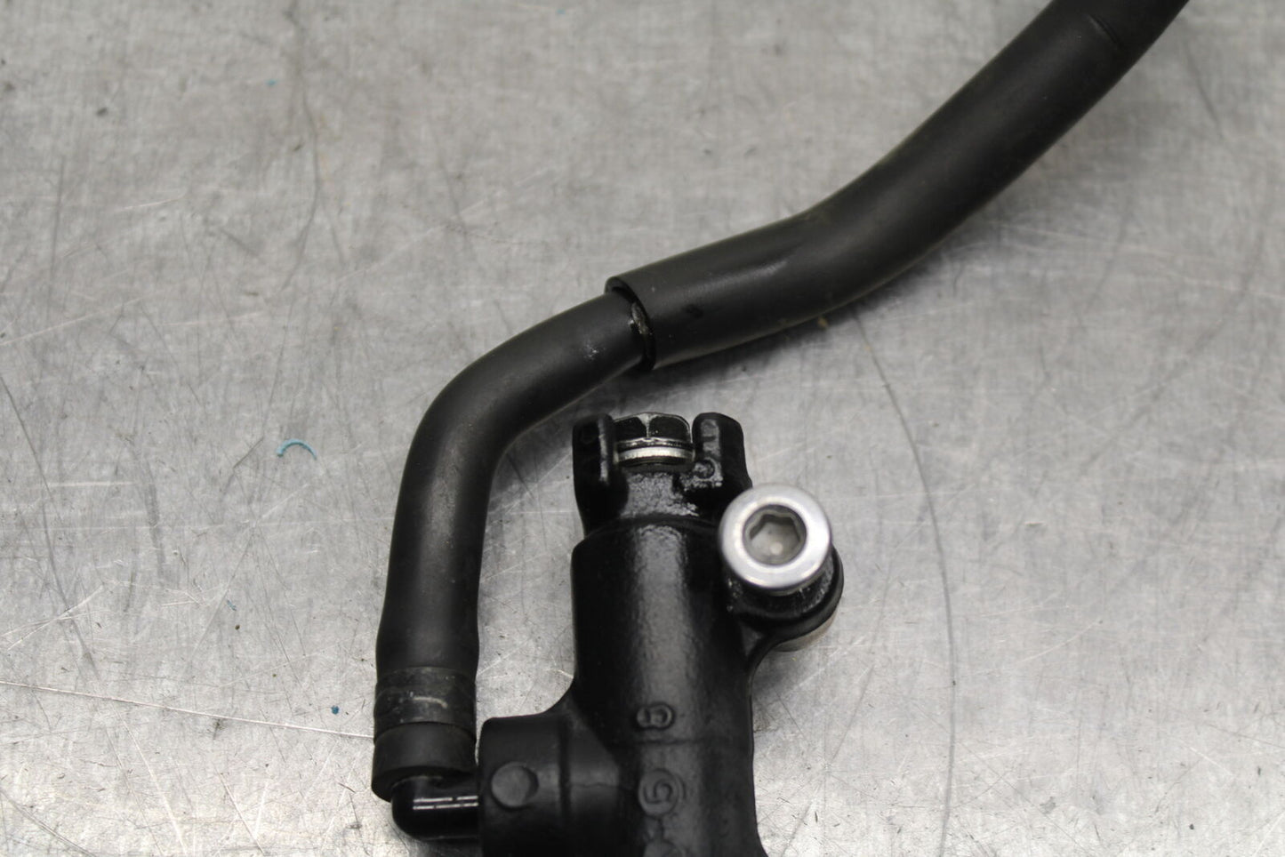 13-17 KAWASAKI NINJA ZX6R ZX636E REAR BRAKE MASTER CYLINDER W RESERVOIR BB735