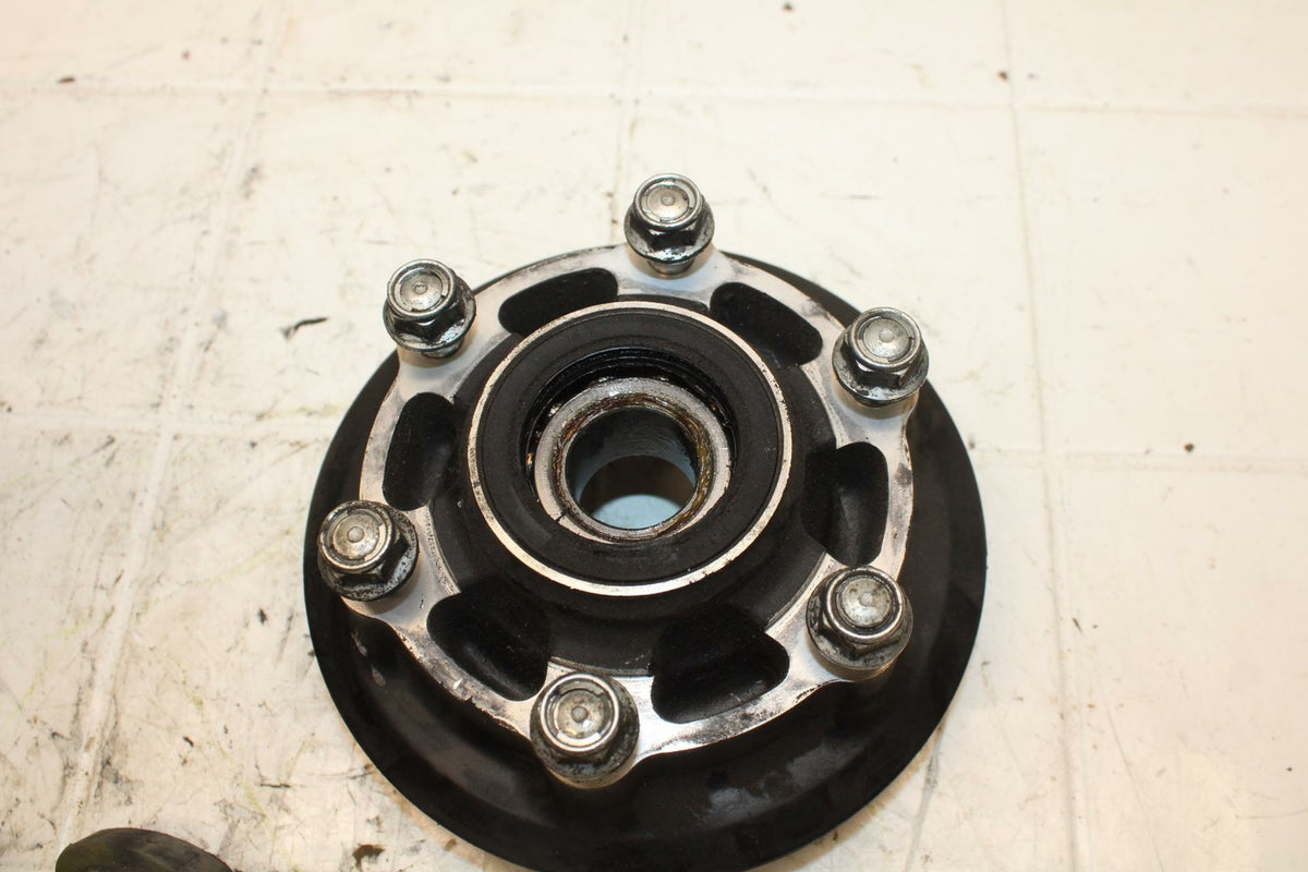 13-17 KAWASAKI NINJA ZX6R ZX636E REAR HUB WITH SHOCK DAMPERS CUSH ABSORBERS BB4