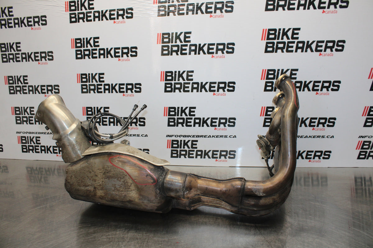 10-11 BMW S1000RR EXHAUST HEADER PIPES MANIFOLD BB168