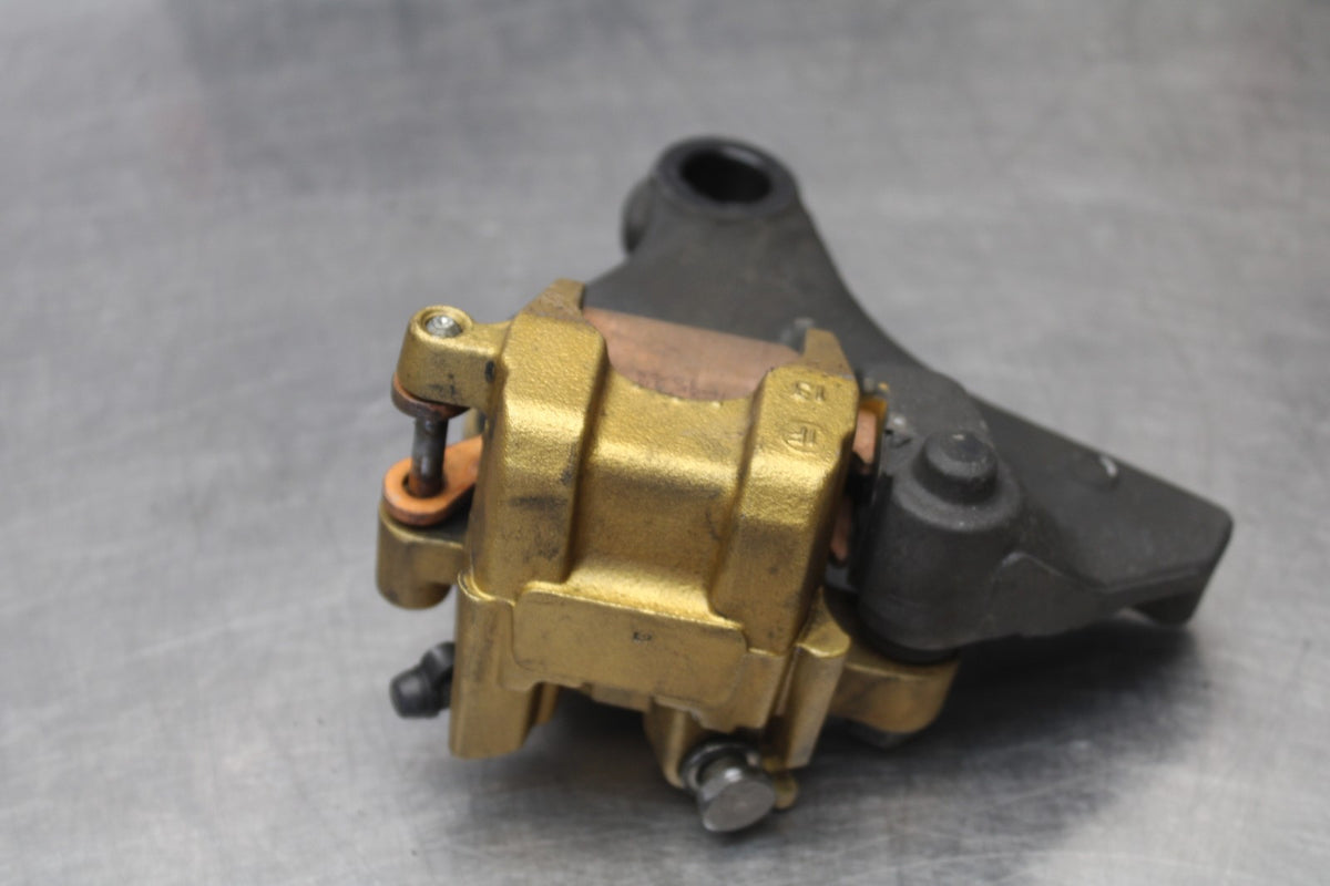 12 TRIUMPH STREET TRIPLE R REAR BACK BRAKE CALIPER W MOUNT BRACKET BB914