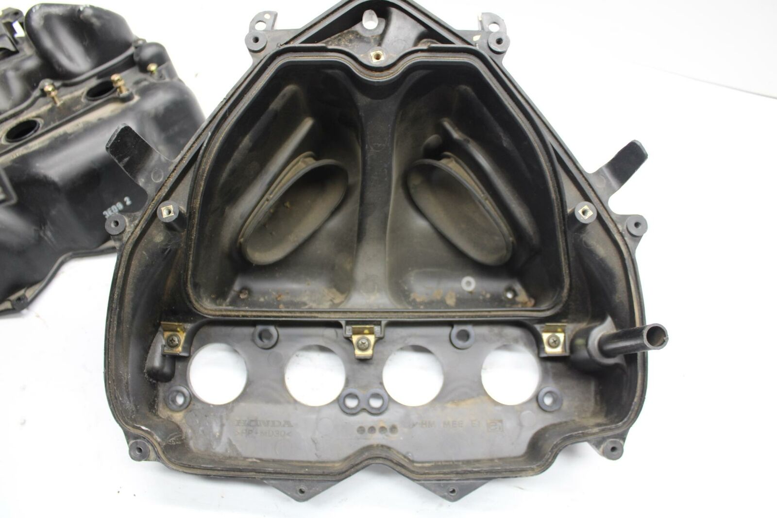 03-04 HONDA CBR600RR AIRBOX AIR INTAKE FILTER  17221-MEE-D00 17232-MEE-000 BB252
