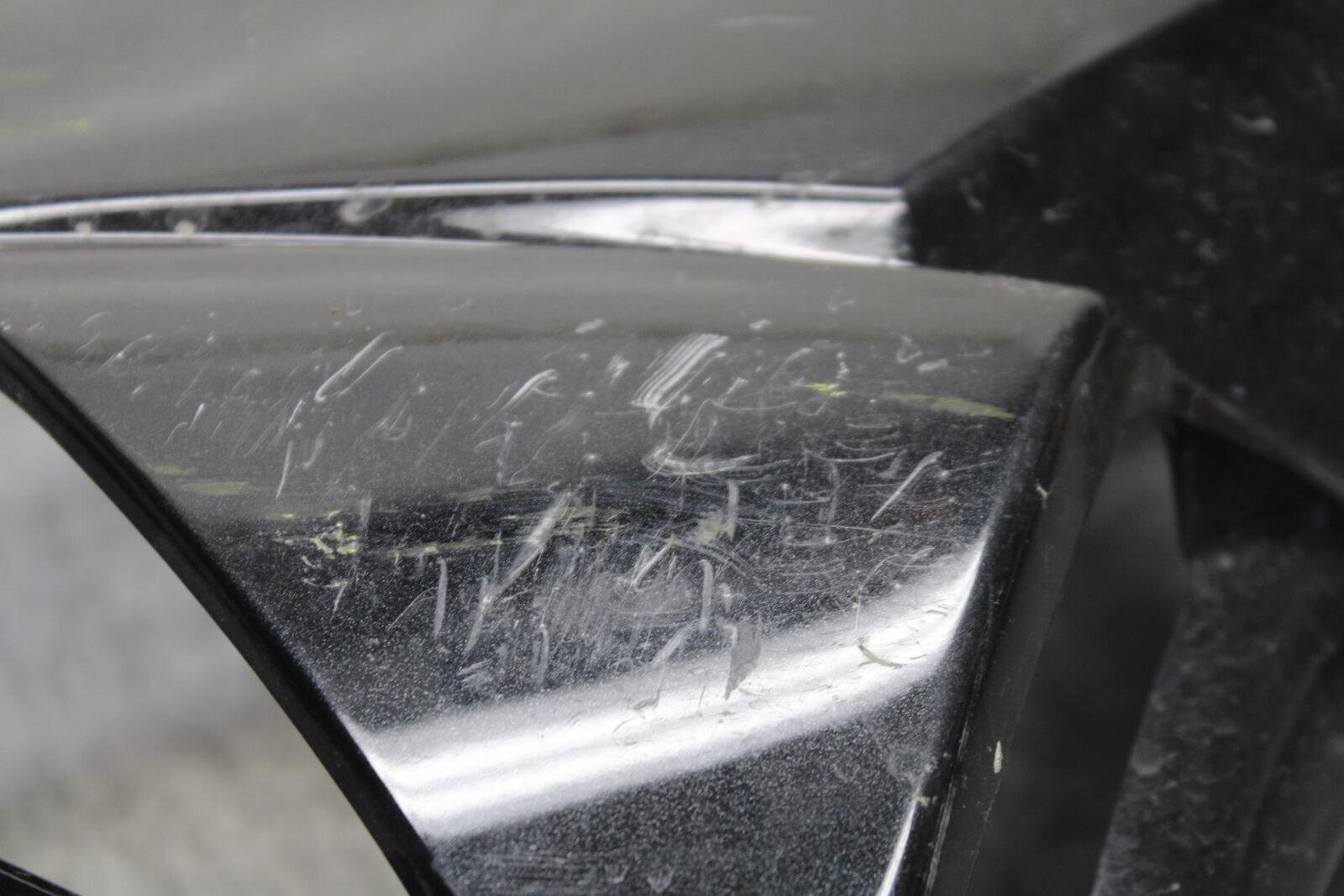 09-12 KAWASAKI NINJA ZX6R RIGHT FRONT SIDE FAIRING COWL SHROUD BB640