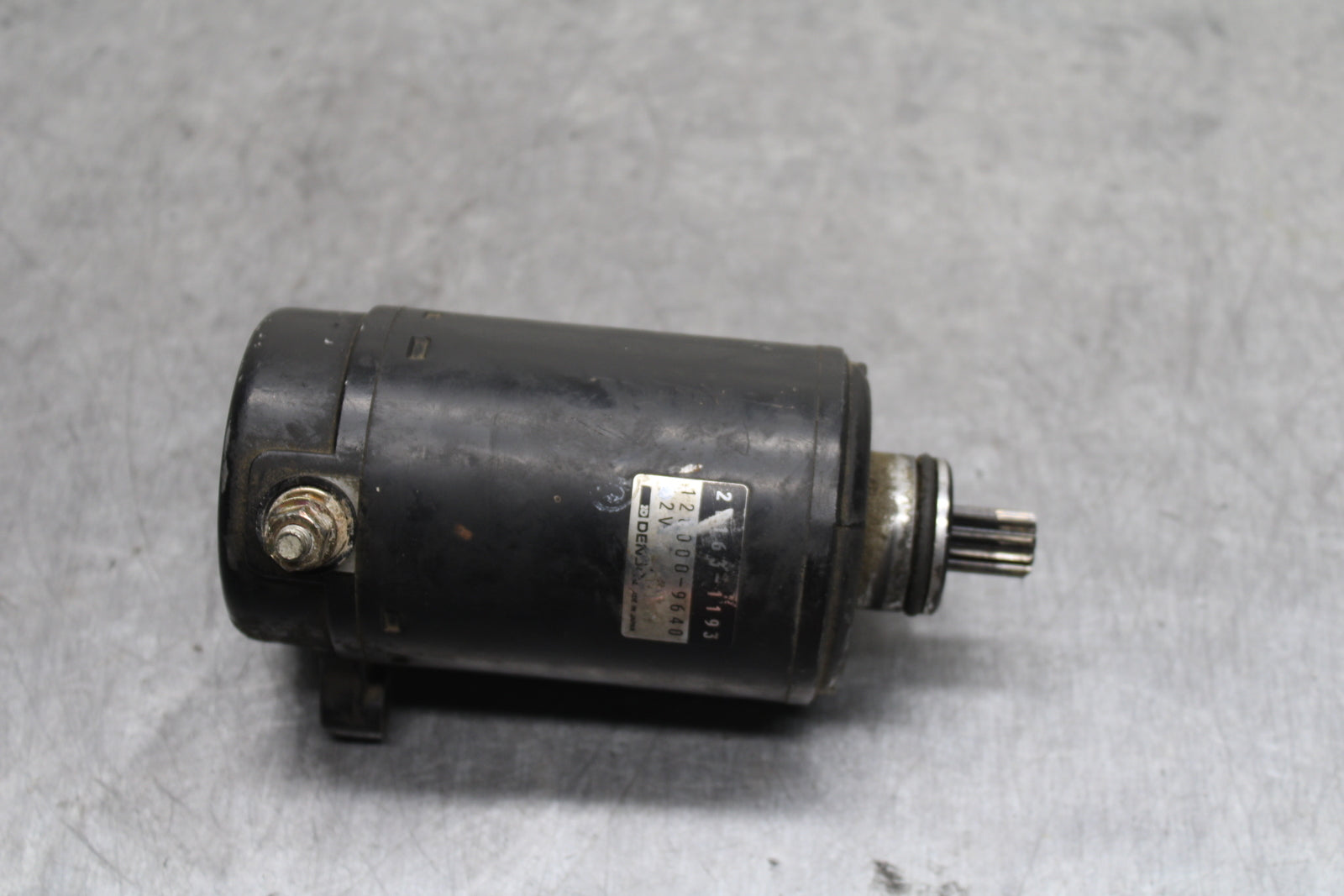 93-94 KAWASAKI NINJA ZX7R ENGINE STARTING STARTER MOTOR -DC 12V BB122