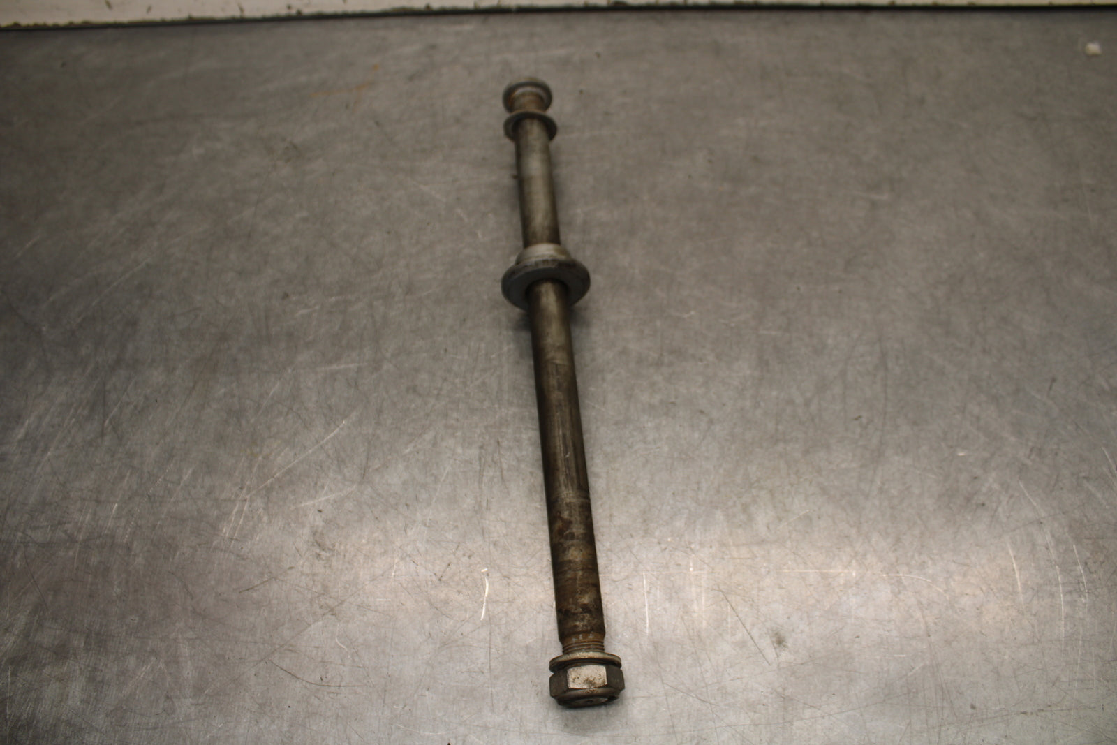 04-12 HONDA ST1300A REAR AXLE BACK WHEEL RIM PIVOT BOLT AXEL BB669