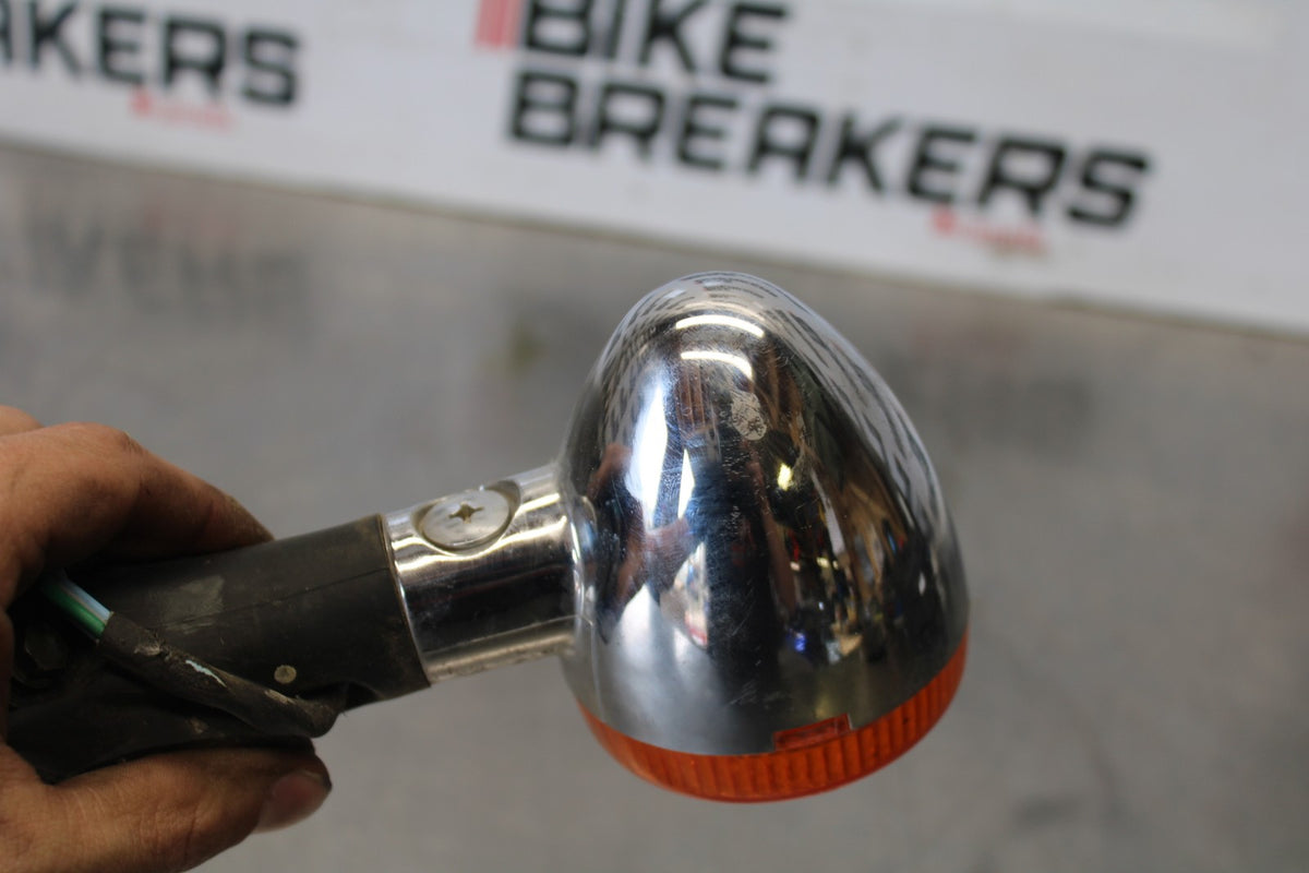 95 HONDA SHADOW 1100 LEFT FRONT TURN SIGNAL LIGHT INDICATOR BB885