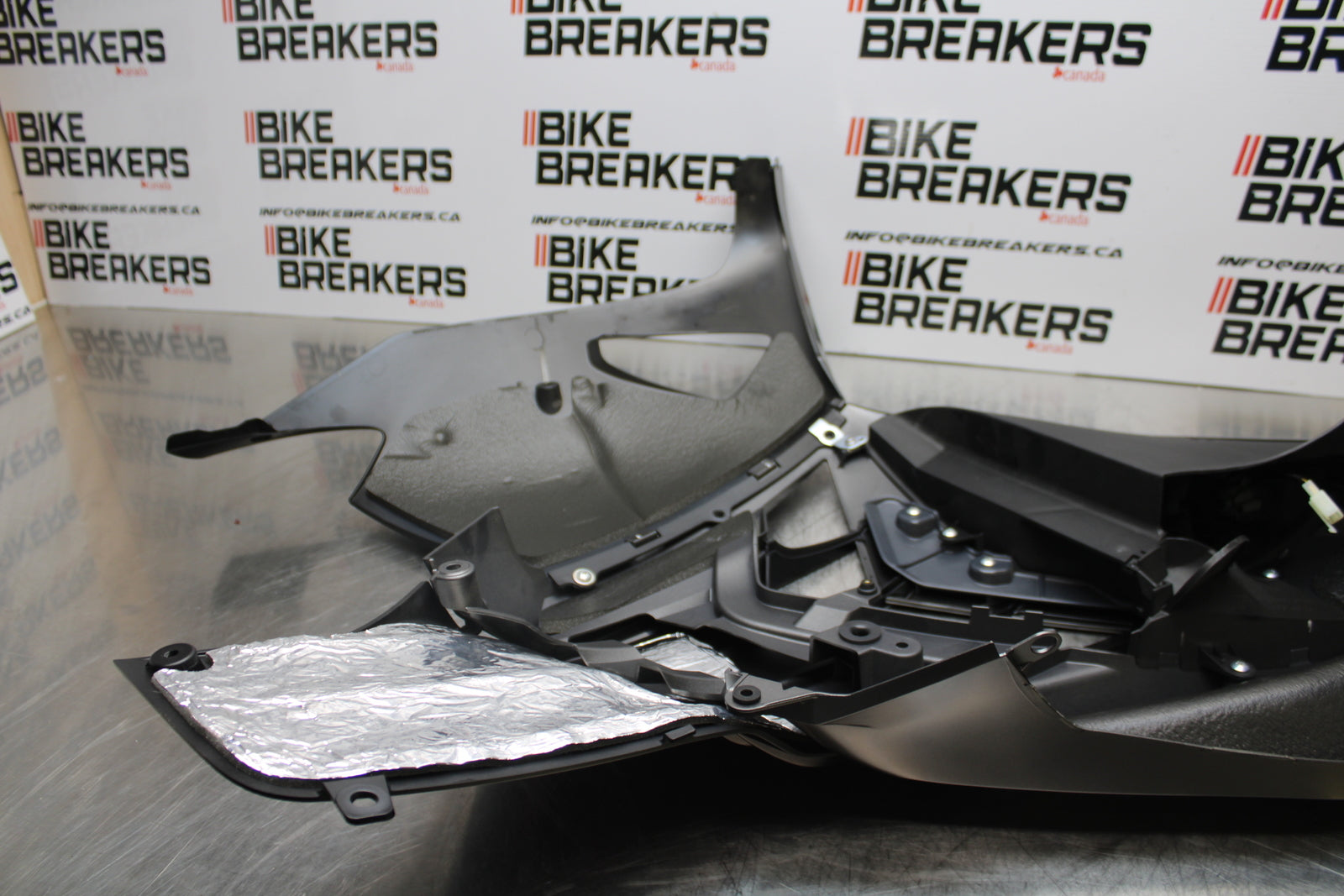 23-24 KAWASAKI NINJA ZX14R NEW!! RIGHT LOWER MID UPPER SIDE FAIRING COWL  BB153