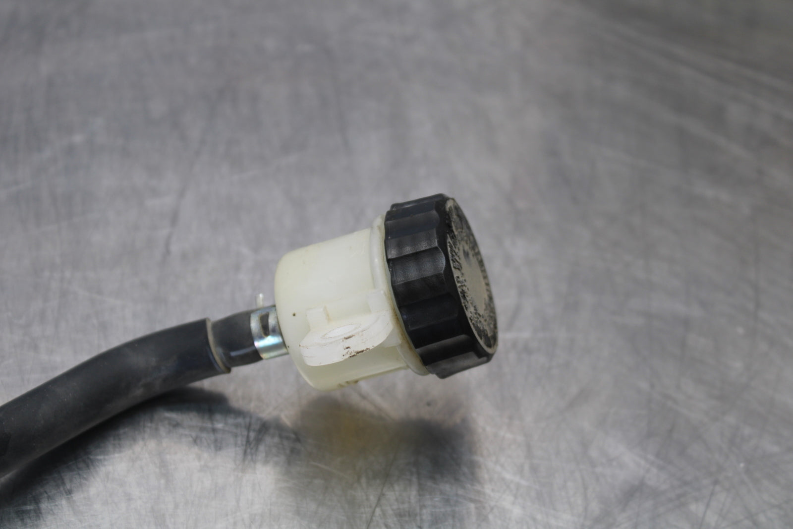 09-15 YAMAHA FZ6R REAR BACK BRAKE MASTER CYLINDER W RESERVOIR BB161