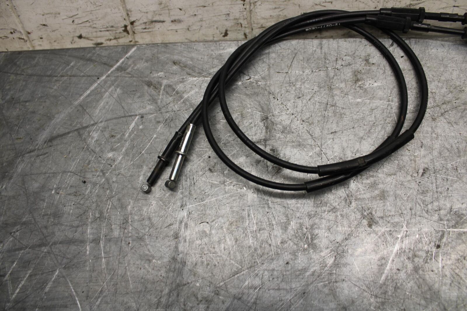 2009 Kawasaki Ninja ZX6R ZX600R THROTTLE CABLES LINES 54012-0277 BB44