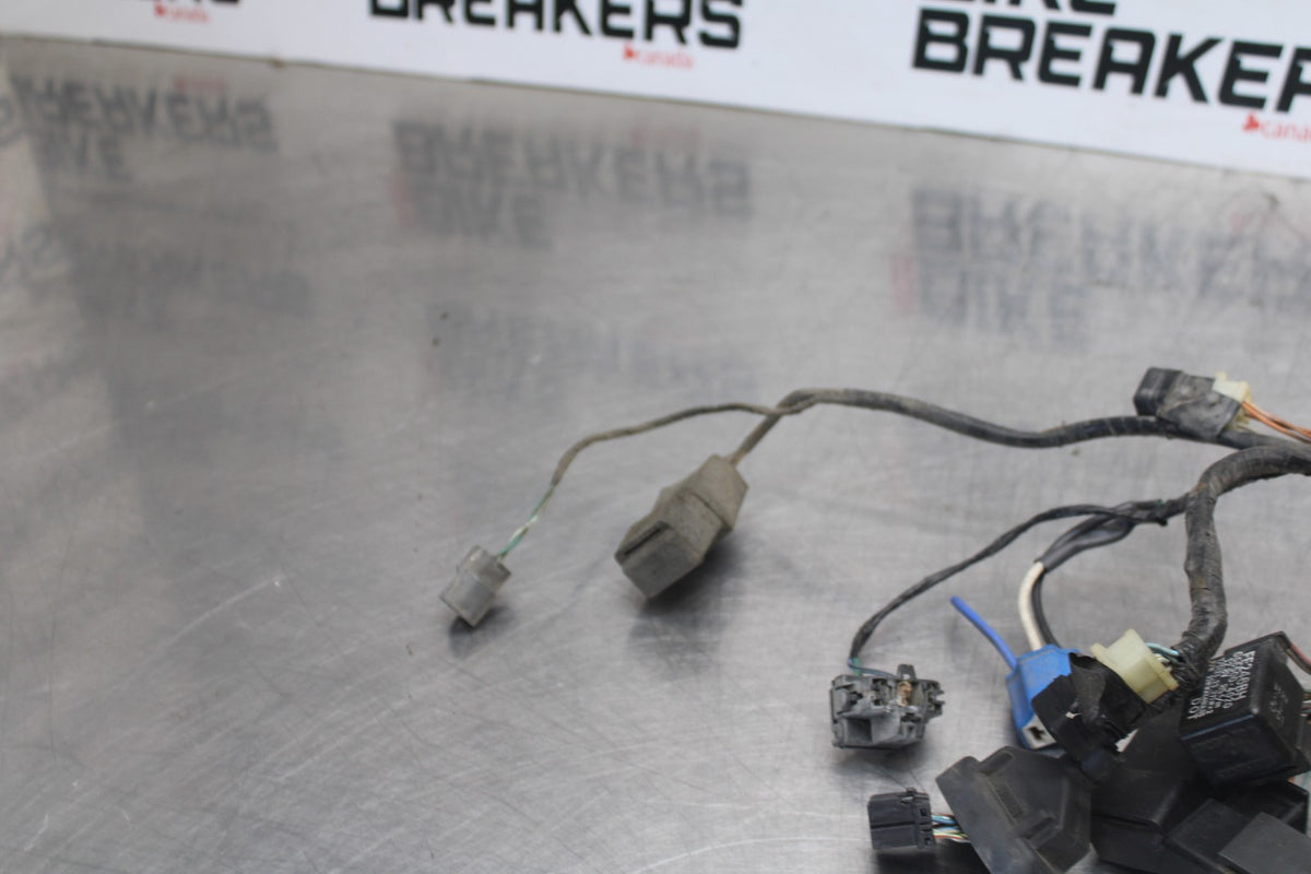 06-07 HONDA INTERCEPTOR 800 VFR800 HEADLIGHT SPEEDO GAUGES WIRING HARNESS BB917