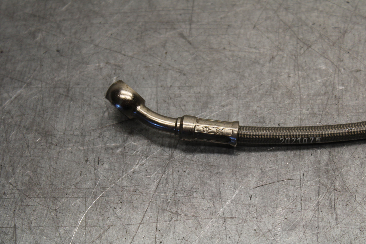 09-11 TRIUMPH DAYTONA 675 REAR BACK BRAKE HOSE FLUID LINE BB652