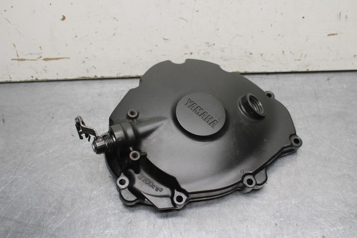 09-14 YAMAHA YZF R1 CLUTCH SIDE ENGINE MOTOR COVER 14B-15421-00-00 BB471