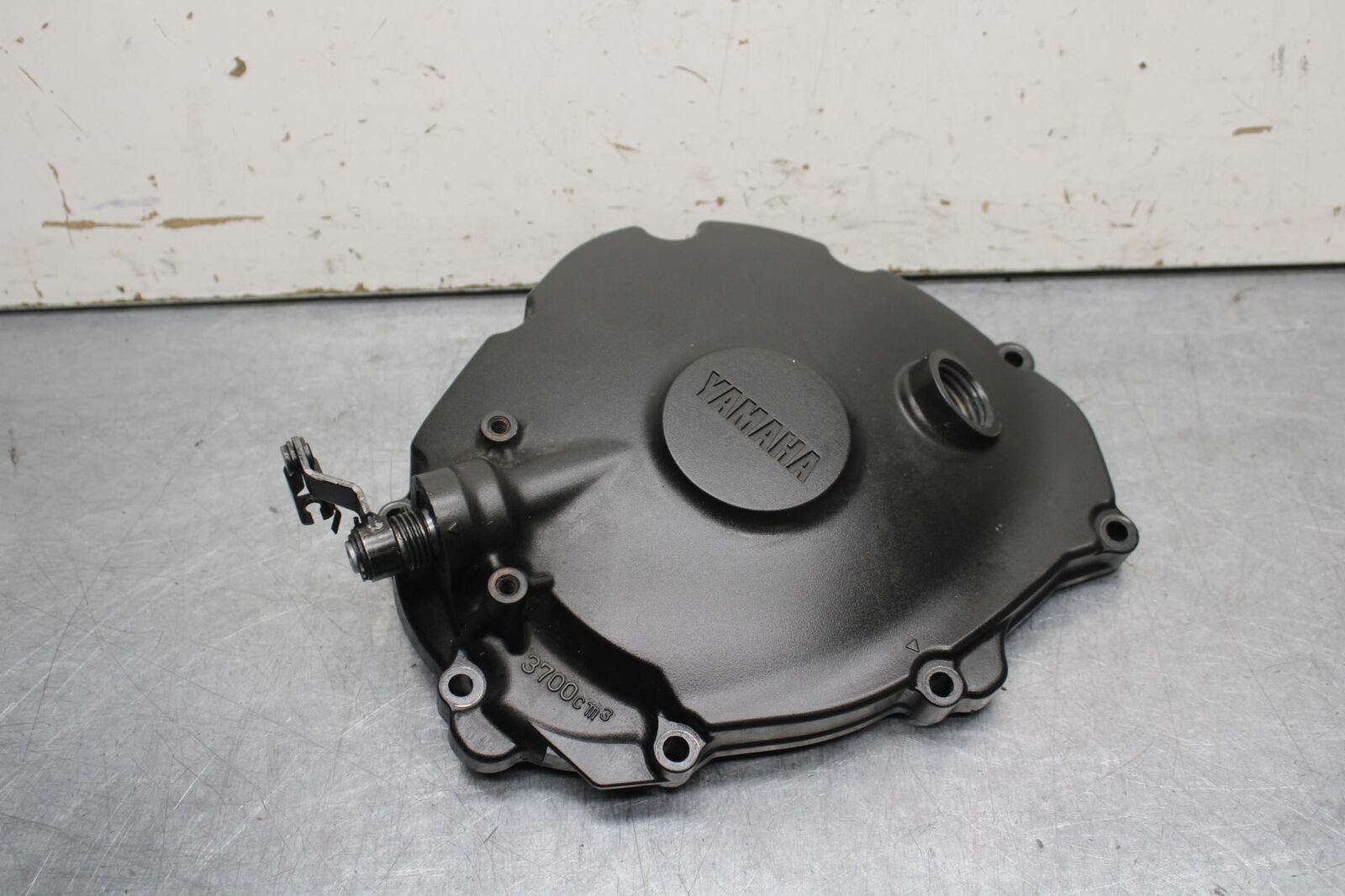 09-14 YAMAHA YZF R1 CLUTCH SIDE ENGINE MOTOR COVER 14B-15421-00-00 BB471
