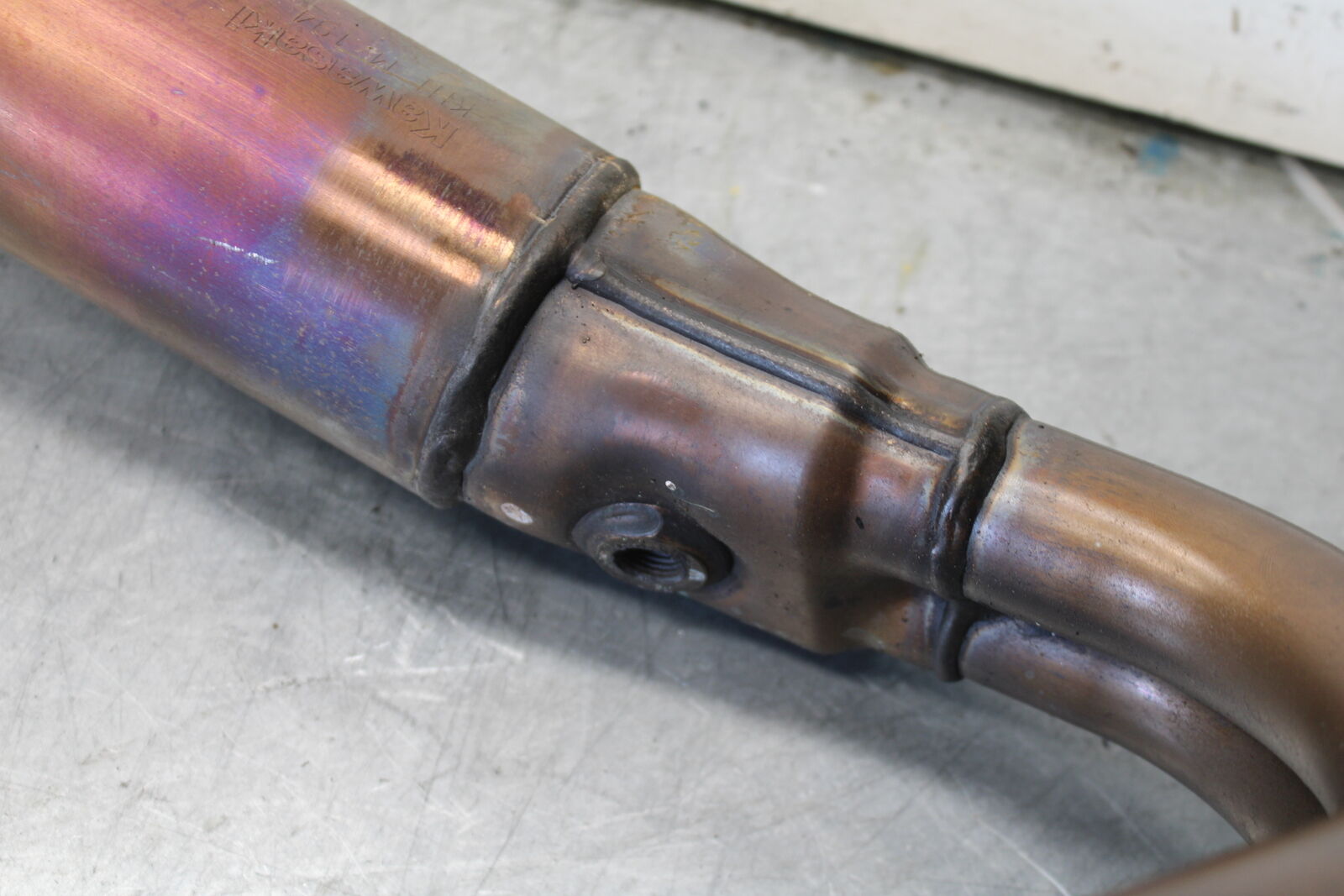 18-23 KAWASAKI NINJA 400 EXHAUST HEADER PIPES MANIFOLD BB660