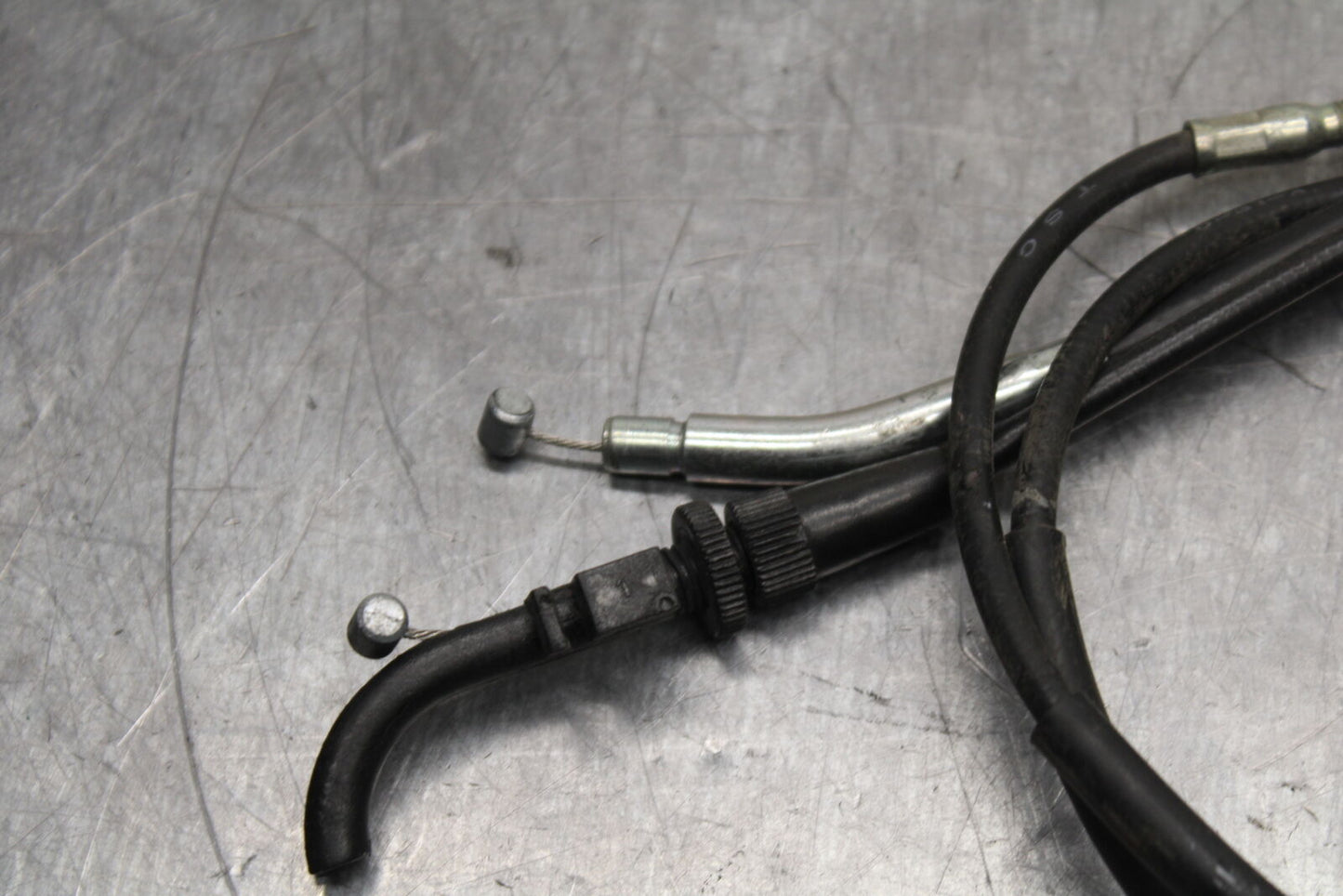 14-15 KAWASAKI NINJA 650 EX650F ABS THROTTLE CABLES LINES BB741