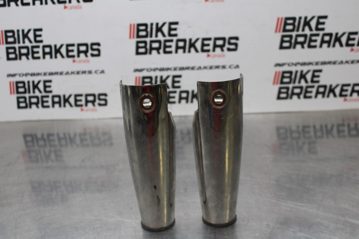 06 KAWASAKI VULCAN 900 FRONT FORK UPPER COVER TOP GUARD SHIELD COWL  BB799