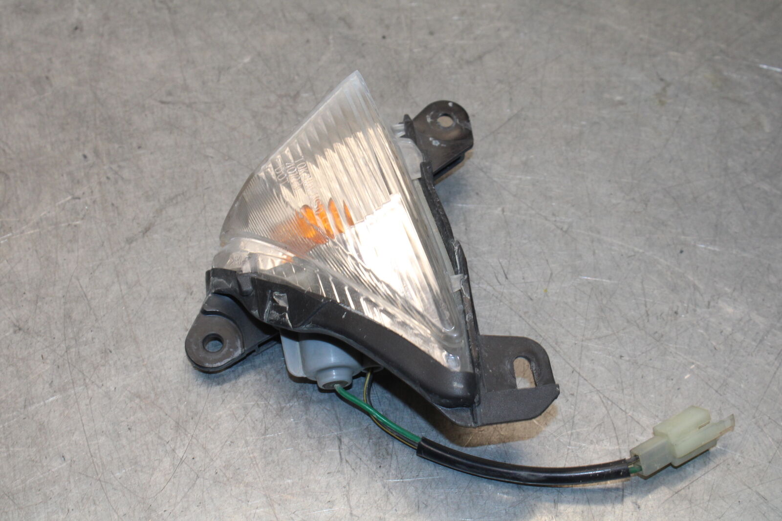 09-12 KAWASAKI NINJA ZX6R ZX600R LEFT FRONT TURN SIGNAL LIGHT INDICATOR BB656