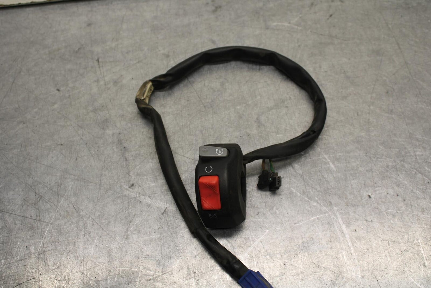 07-08 YAMAHA YZF R1 RIGHT CLIP ON HANDLE KILL OFF START SWITCH  BB575
