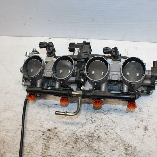 13-18 KAWASAKI NINJA ZX6R MAIN FUEL INJECTORS / THROTTLE BODIES BB311