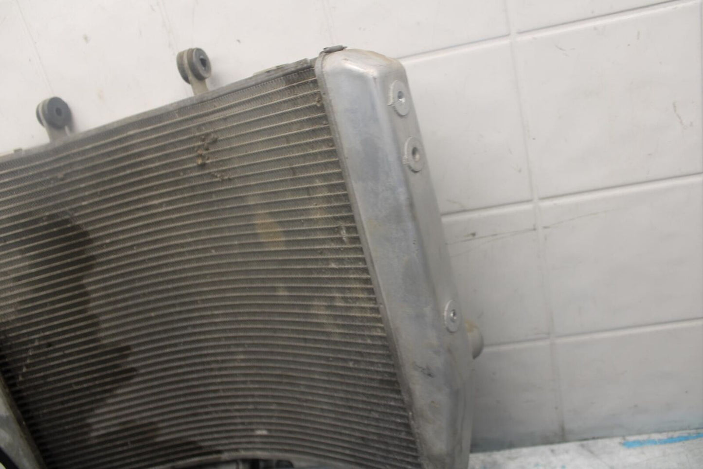 07-08 KAWASAKI NINJA ZX6R ENGINE RADIATOR MOTOR COOLER COOLING RADIATER BB456