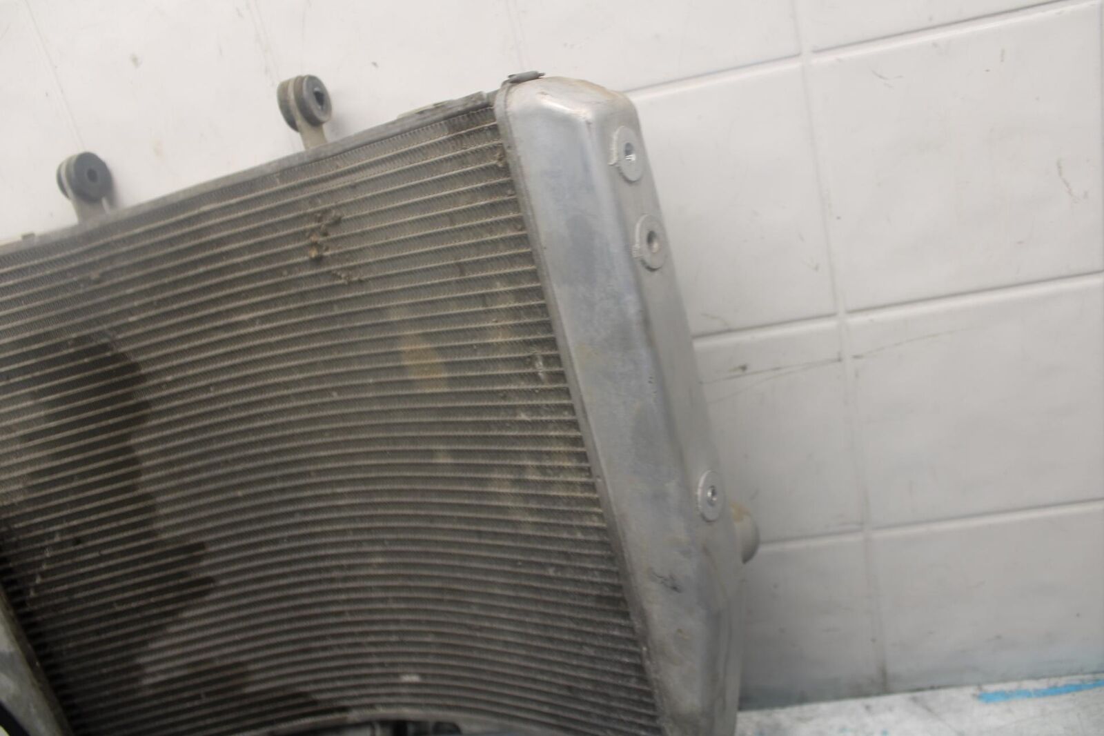 07-08 KAWASAKI NINJA ZX6R ENGINE RADIATOR MOTOR COOLER COOLING RADIATER BB456