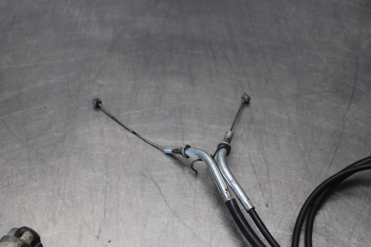 08 KAWASAKI NINJA ZX10R THROTTLE CABLES LINES BB902