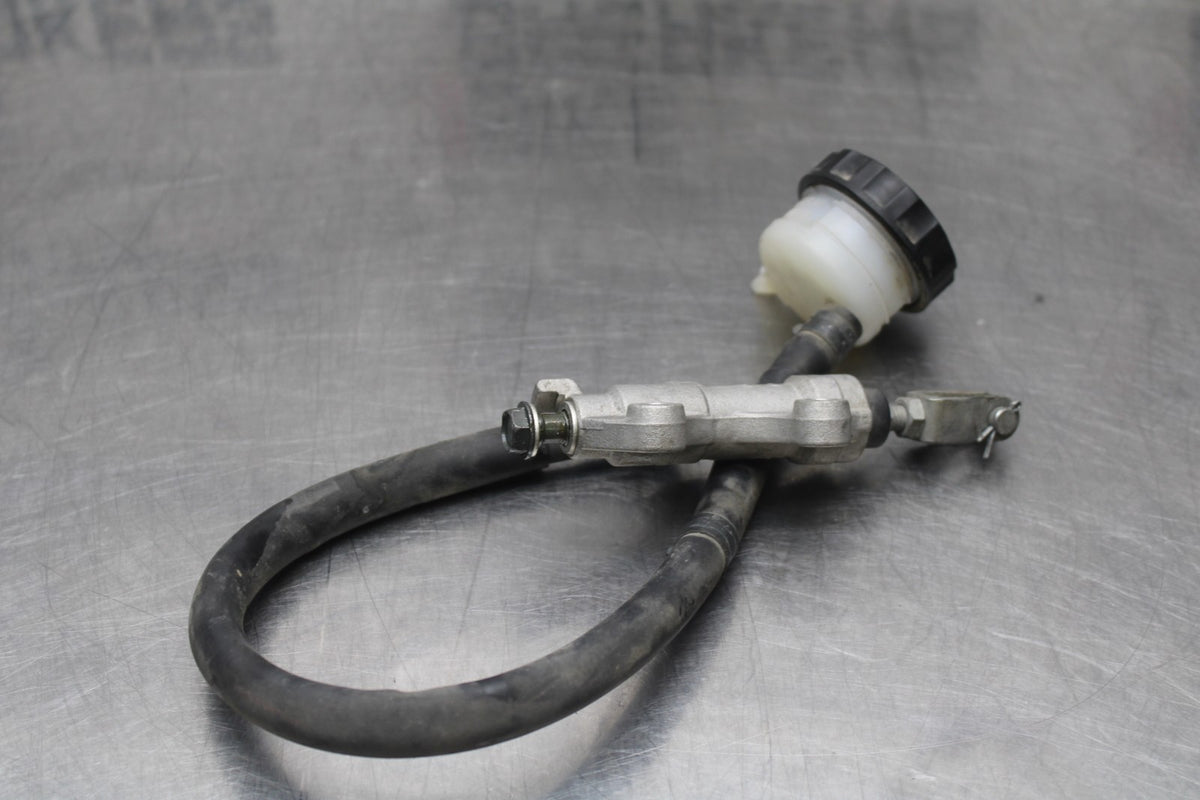 07 KAWASAKI NINJA 650 EX650 REAR BACK BRAKE MASTER CYLINDER W RESERVOIR BB844