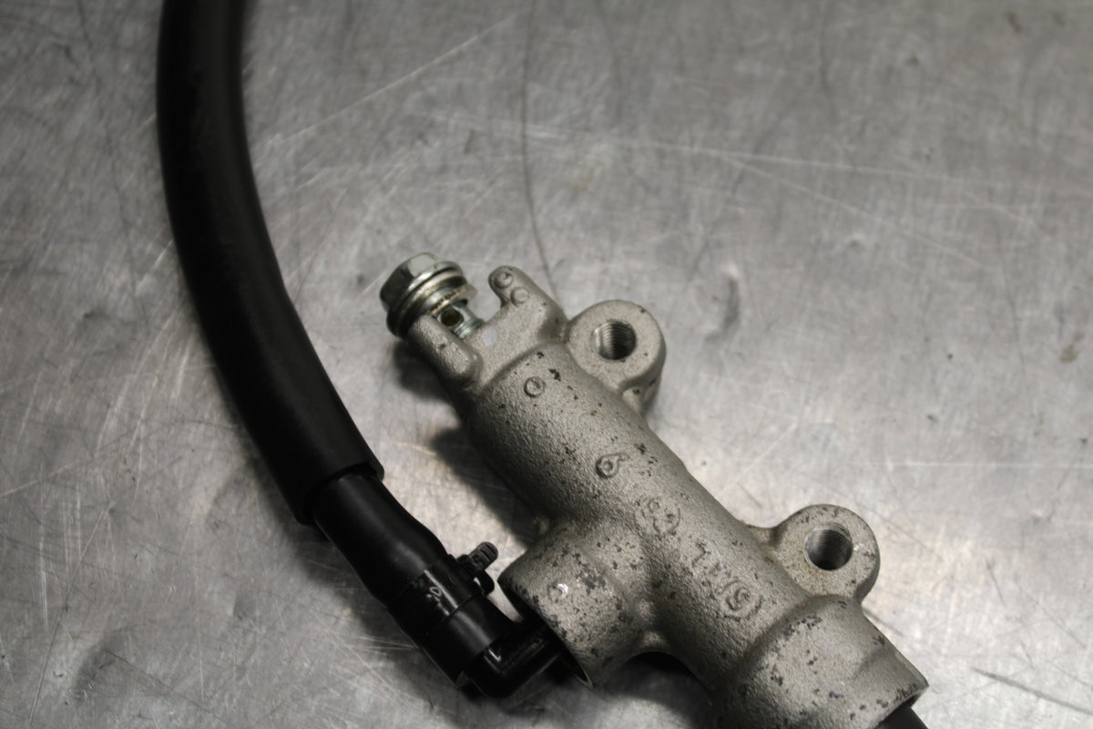 12-17 KAWASAKI NINJA 650 REAR BACK BRAKE MASTER CYLINDER W RESERVOIR BB129