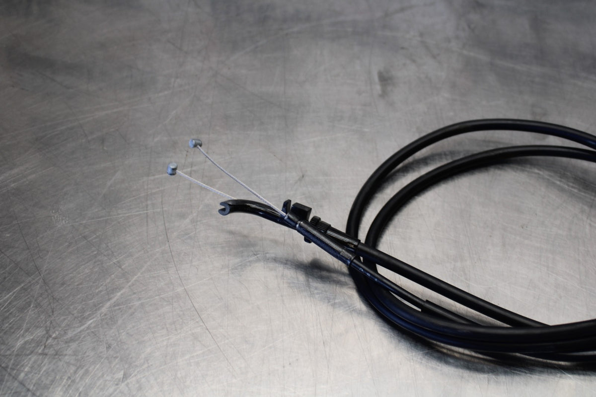 24-25 KAWASAKI ELIMINATOR 450 THROTTLE CABLES LINES BB869