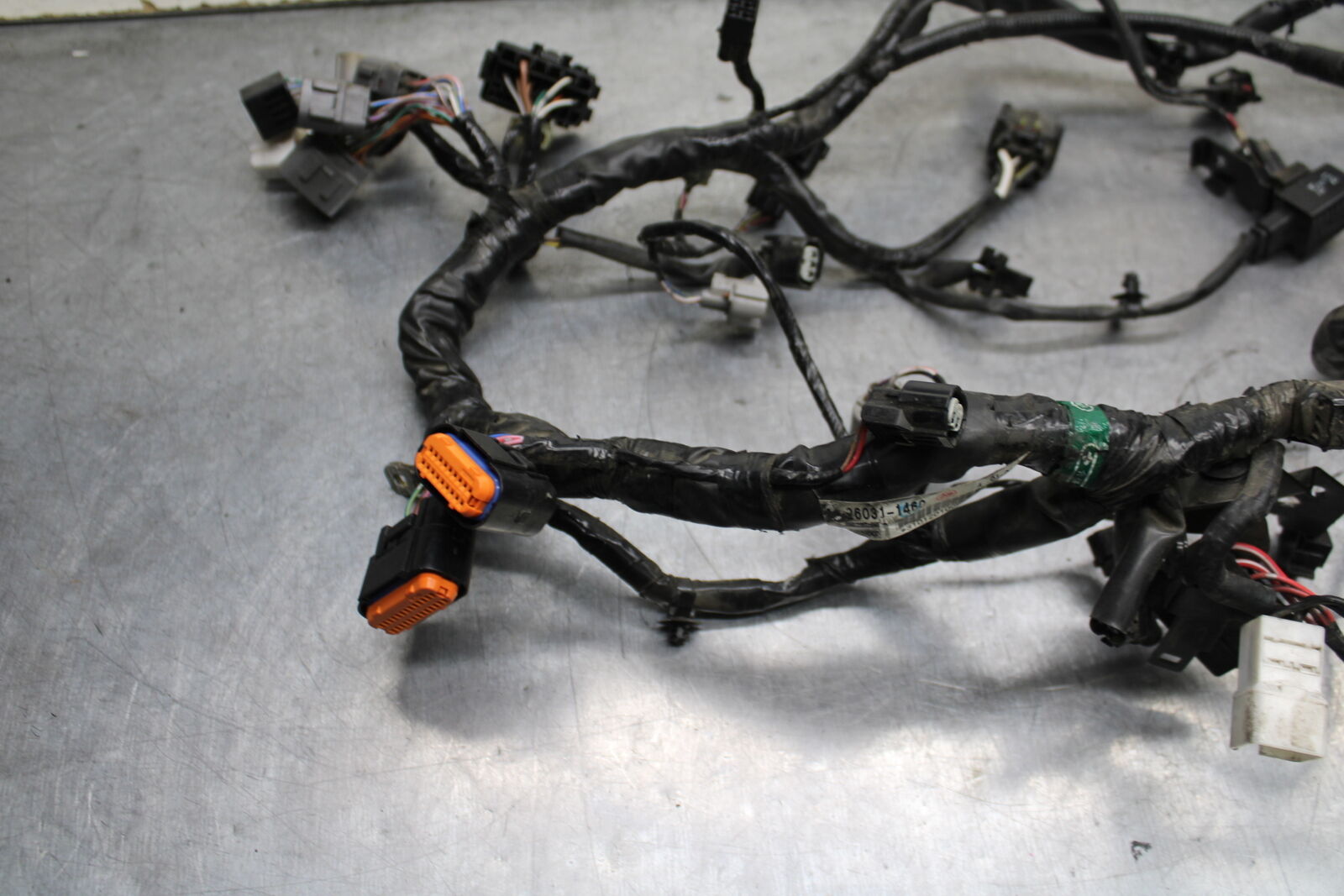 14-15 KAWASAKI NINJA 650 EX650F ABS MAIN ENGINE WIRING HARNESS WIRE LOOM BB741