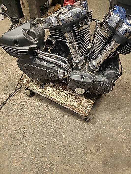 06-14 YAMAHA ROADLINER S XV1900S ENGINE MOTOR BB619