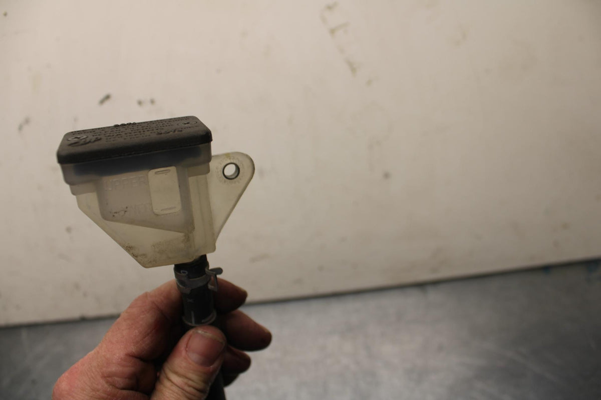04-09 SUZUKI GS 500 FH GS500F REAR BACK BRAKE MASTER CYLINDER W RESERVOIR BB97