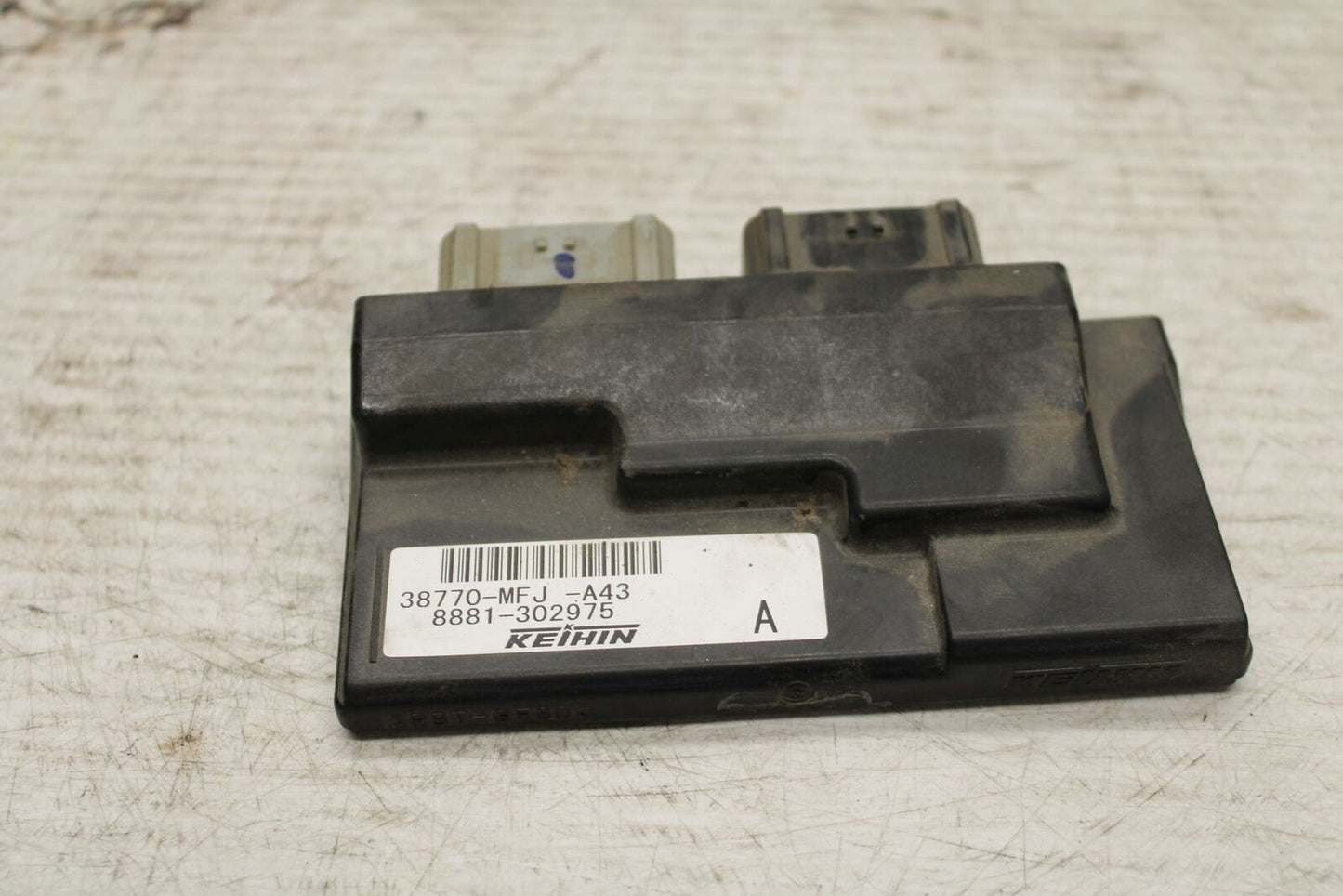 07-12 HONDA CBR600RR ECU COMPUTER CONTROLLER UNIT BLACK BOX ECM CDI  BB309