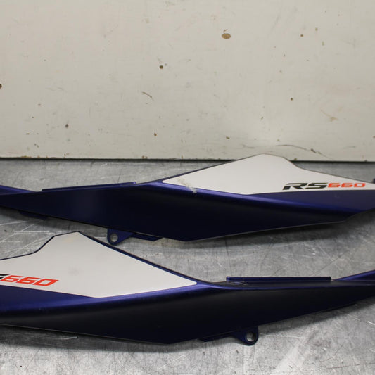 20-23 APRILIA RS660 RIGHT REAR BACK TAIL FAIRING COWL SHROUD BB611
