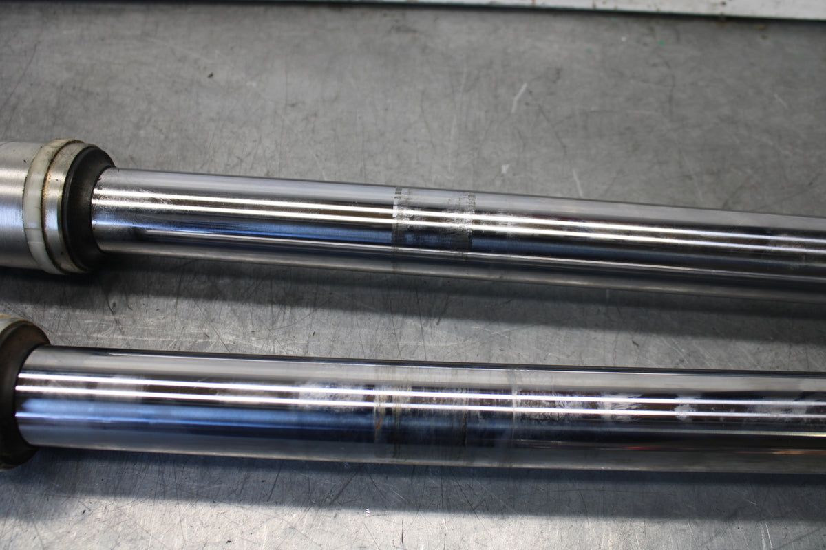 99-00 YAMAHA V STAR 1100 FRONT FORKS SHOCK SUSPENSION SET PAIR BB711