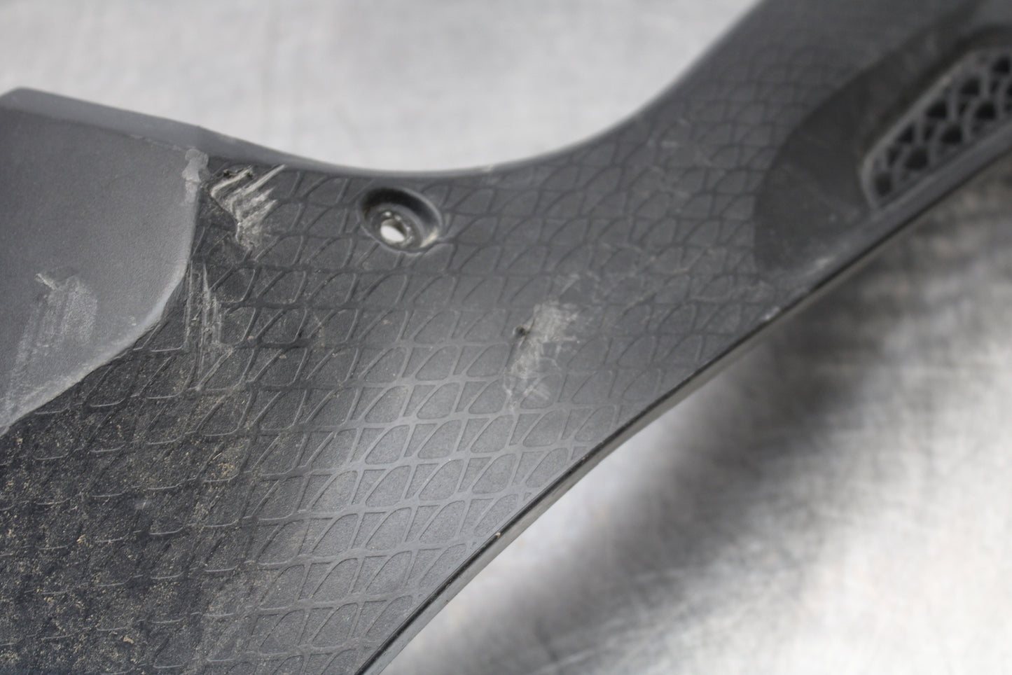 10-11 BMW S1000RR LEFT GAS TANK FUEL CELL PANEL COVER TRIM COWL  BB168