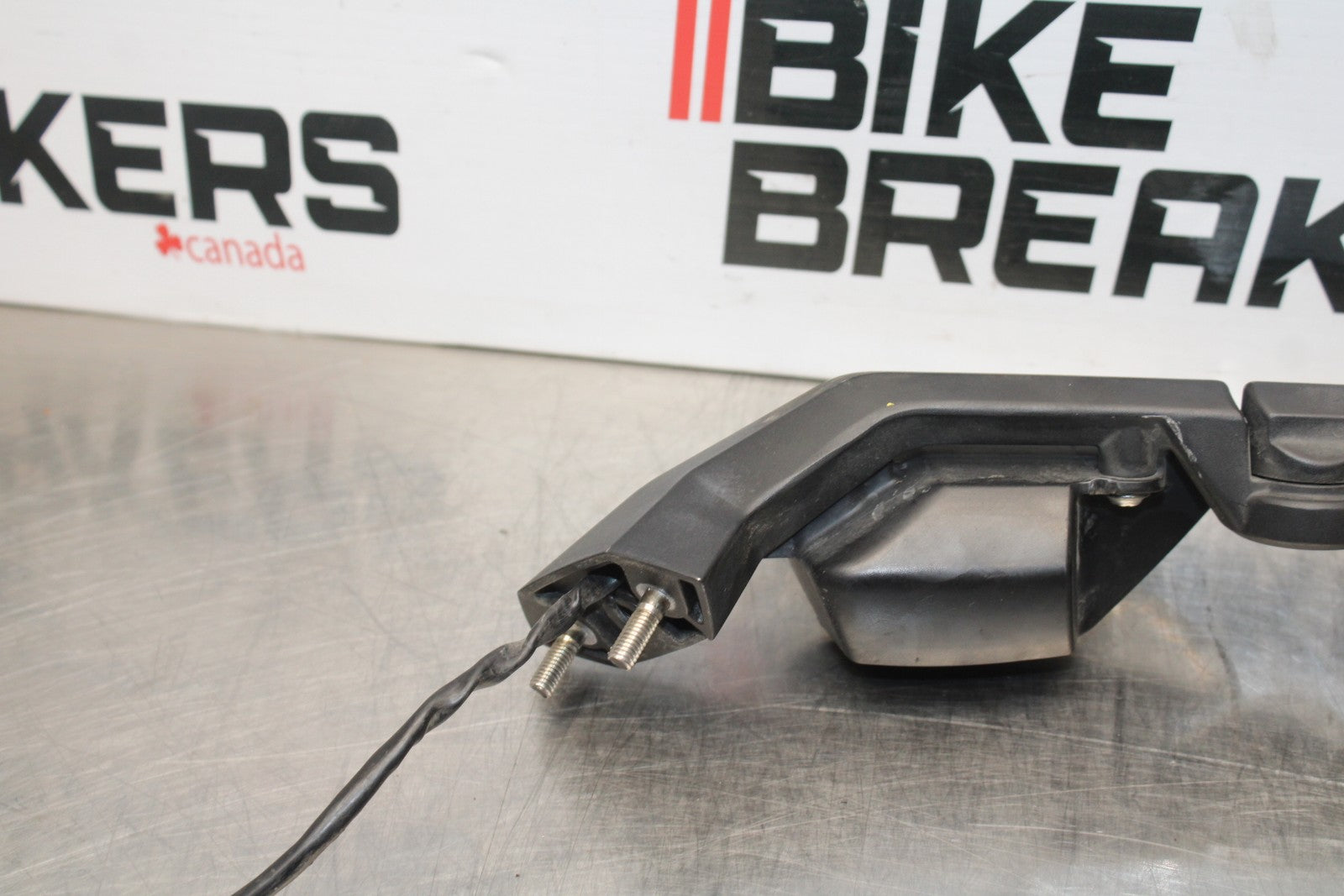 08 KAWASAKI NINJA ZX10R RIGHT SIDE REAR VIEW MIRROR & TURN SIGNAL BB201