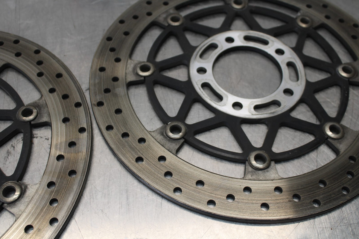 03-05 SUZUKI SV1000 FRONT LEFT RIGHT BRAKE ROTORS DISCS BB405