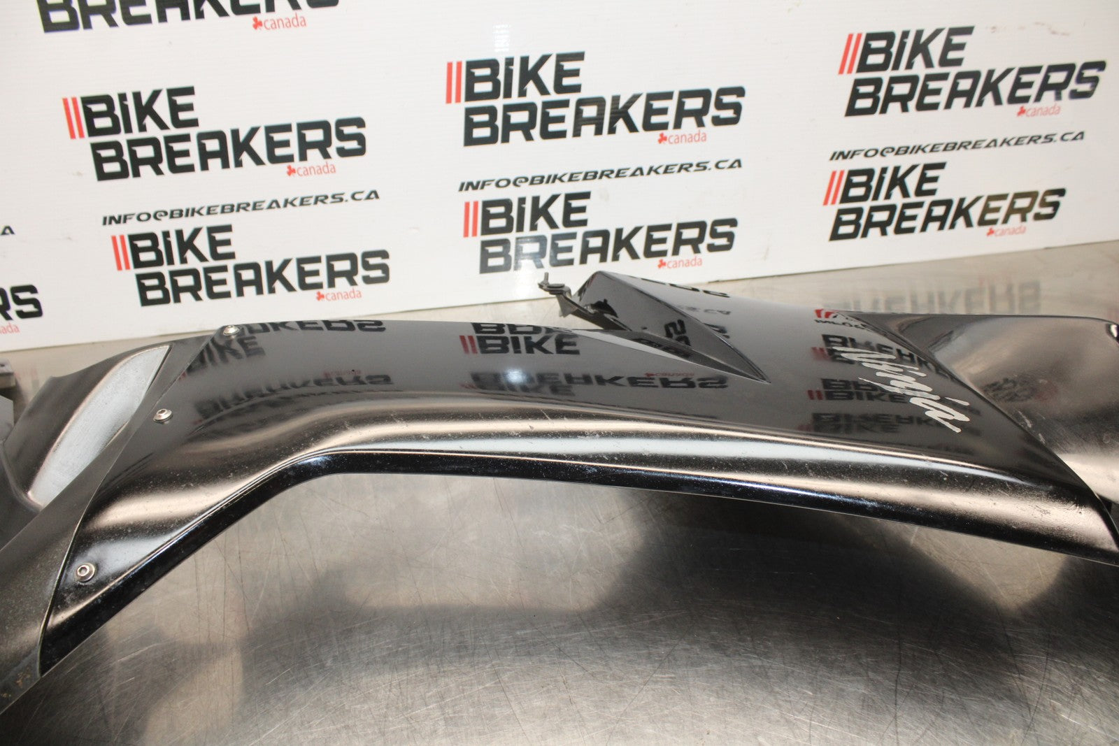08 KAWASAKI NINJA ZX10R RIGHT LOWER MID UPPER SIDE FAIRING COWL  BB201