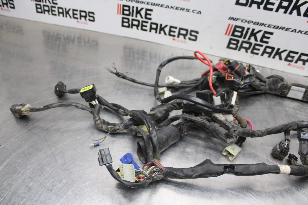 08-16 YAMAHA YZF R6 MAIN ENGINE WIRING HARNESS MOTOR WIRE LOOM BB797