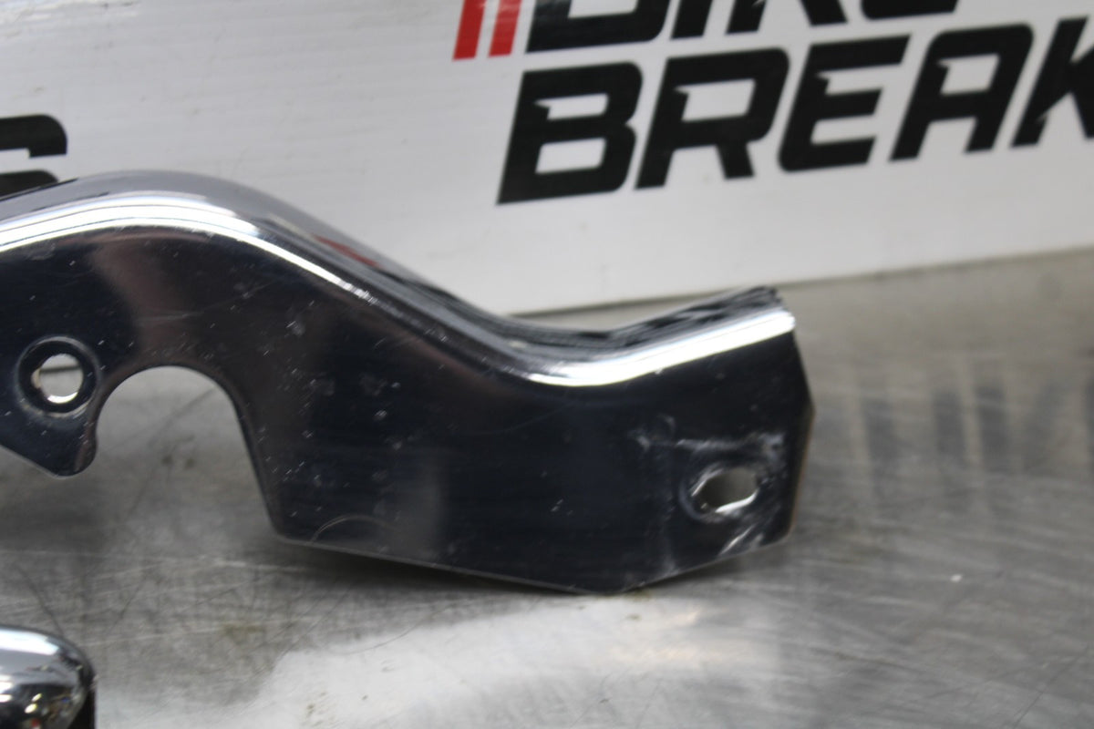 99-00 HARLEY-DAVIDSON ELECTRA GLIDE FLHT REAR STRUT FRAME COVER SET PAIR BB805