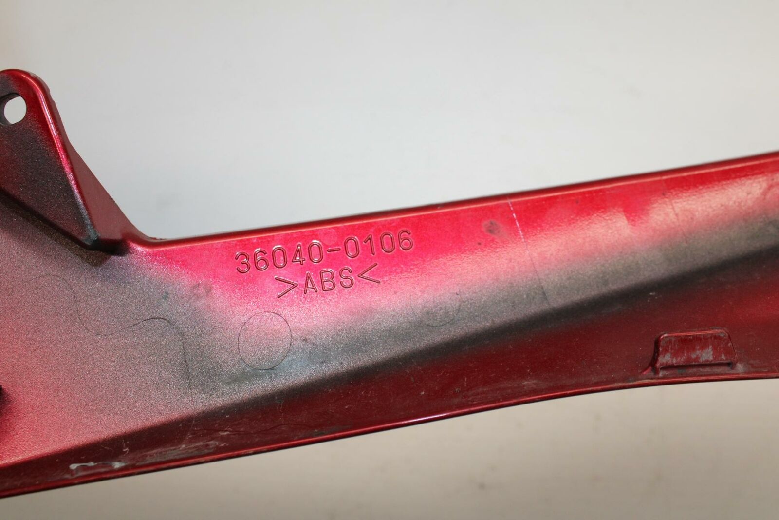 11-12 KAWASAKI Z1000 REAR BACK TAIL FAIRING COWL SHROUD BB249