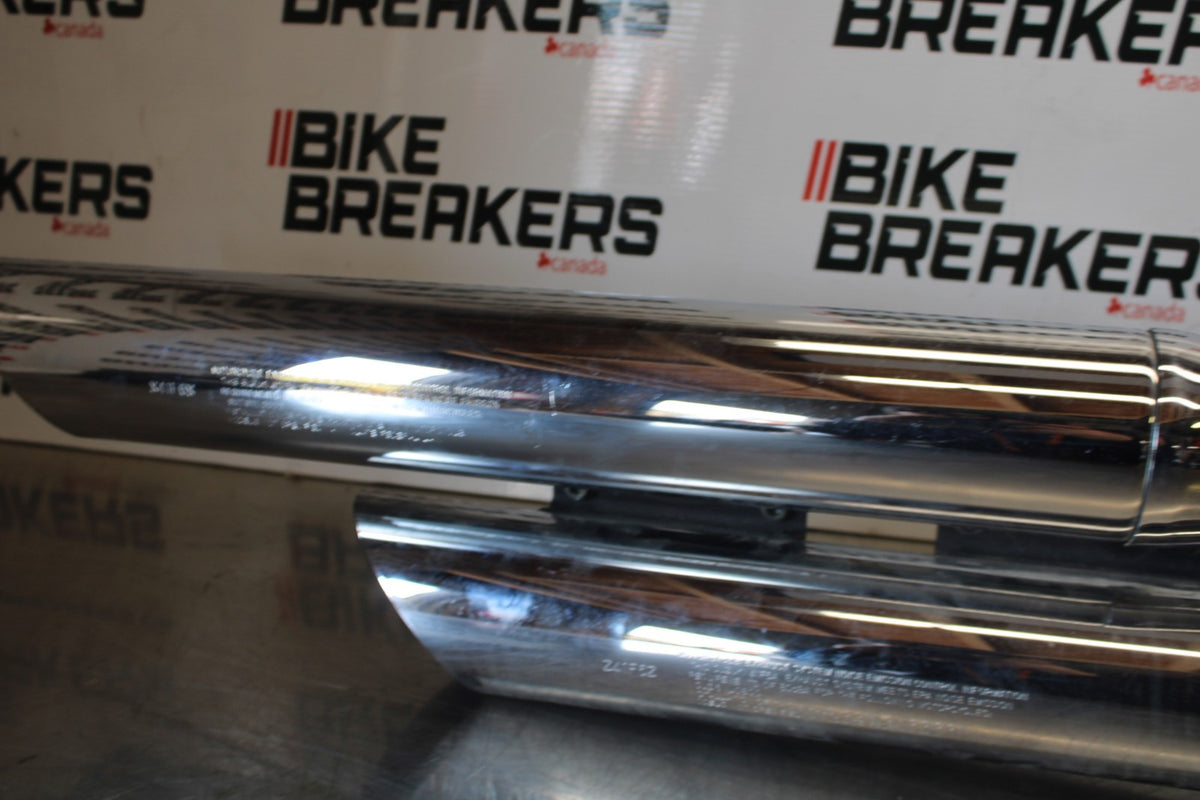 07 SUZUKI BOULEVARD M50 HEADER EXHAUST PIPE MUFFLERS BB897