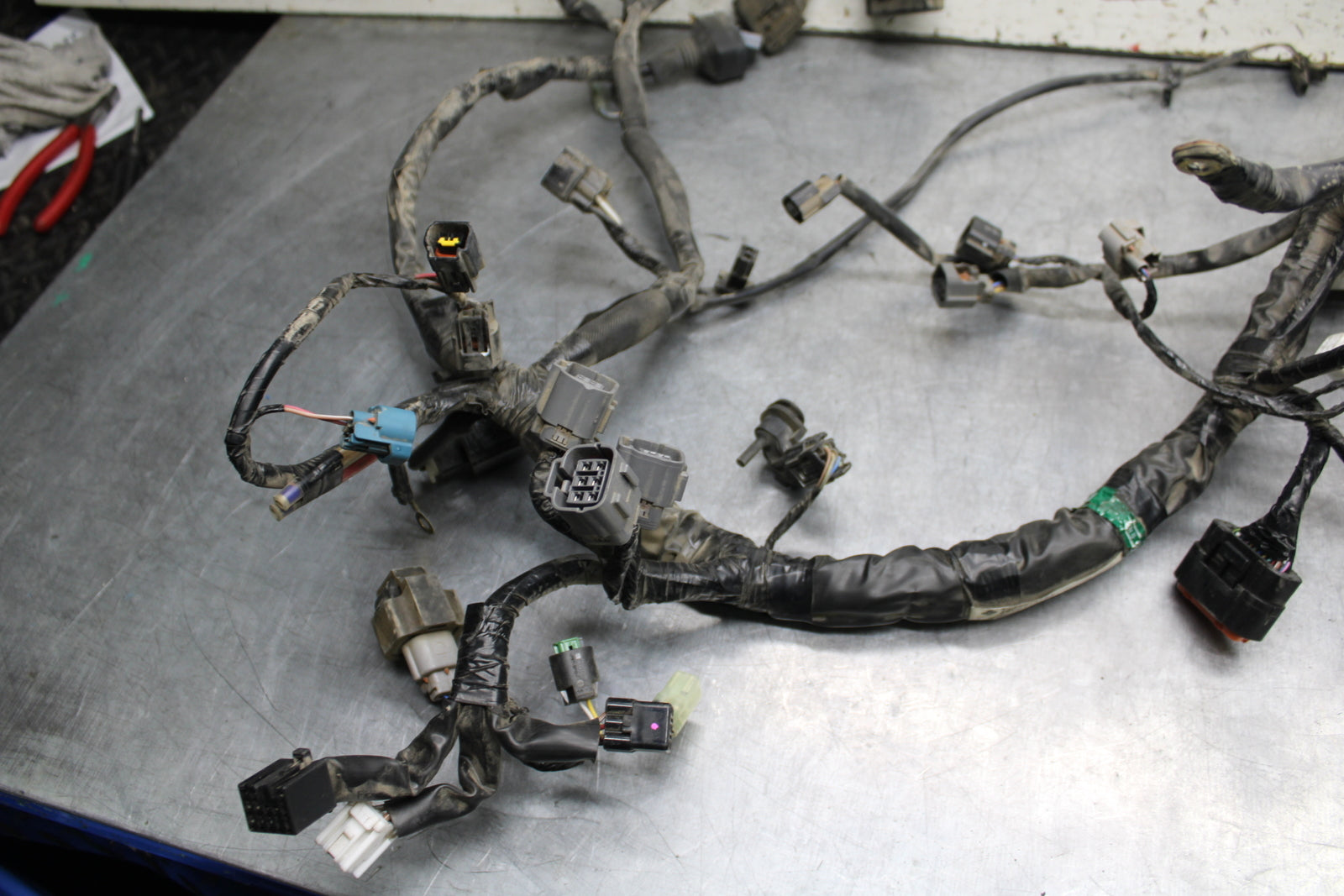 16-17 KAWASAKI VULCAN S 650 EN650 ABS MAIN ENGINE WIRING HARNESS WIRE LOOM BB731
